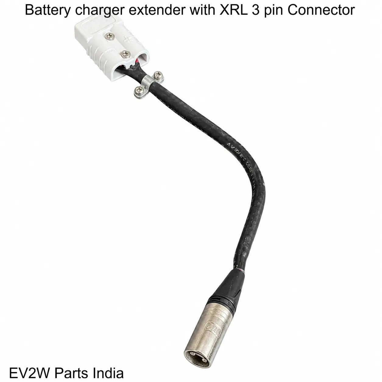 SB50 to XRL 3 Pin Connector Cable | EV Battery Charger Extender
