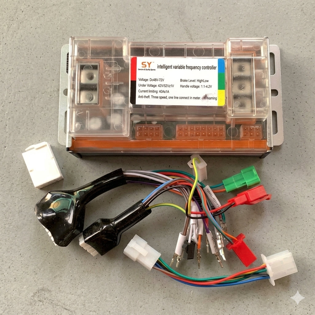 BLDC Motor Controller | 48V–72V 40A | E Scooty Universal