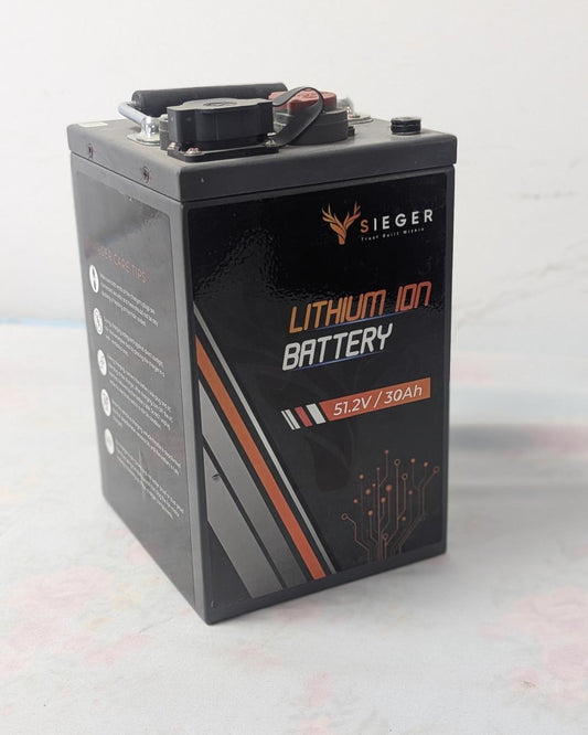Sieger High-Performance Lithium-Ion Battery (3000+ Cycles) | India-Vetted @ EV2W