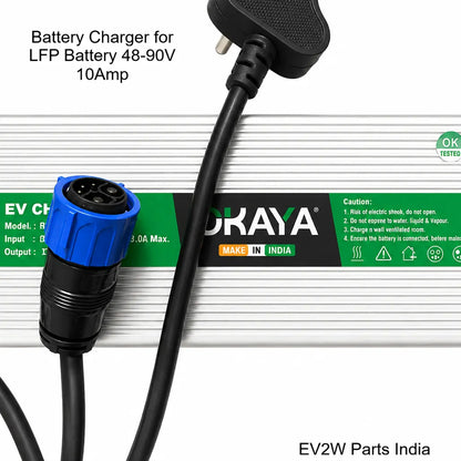 OPG Mobility CAN Lithium Battery Charger 48V–90V 10A | Chogori 6-Pin | F2B F3 F4 F2T F2F