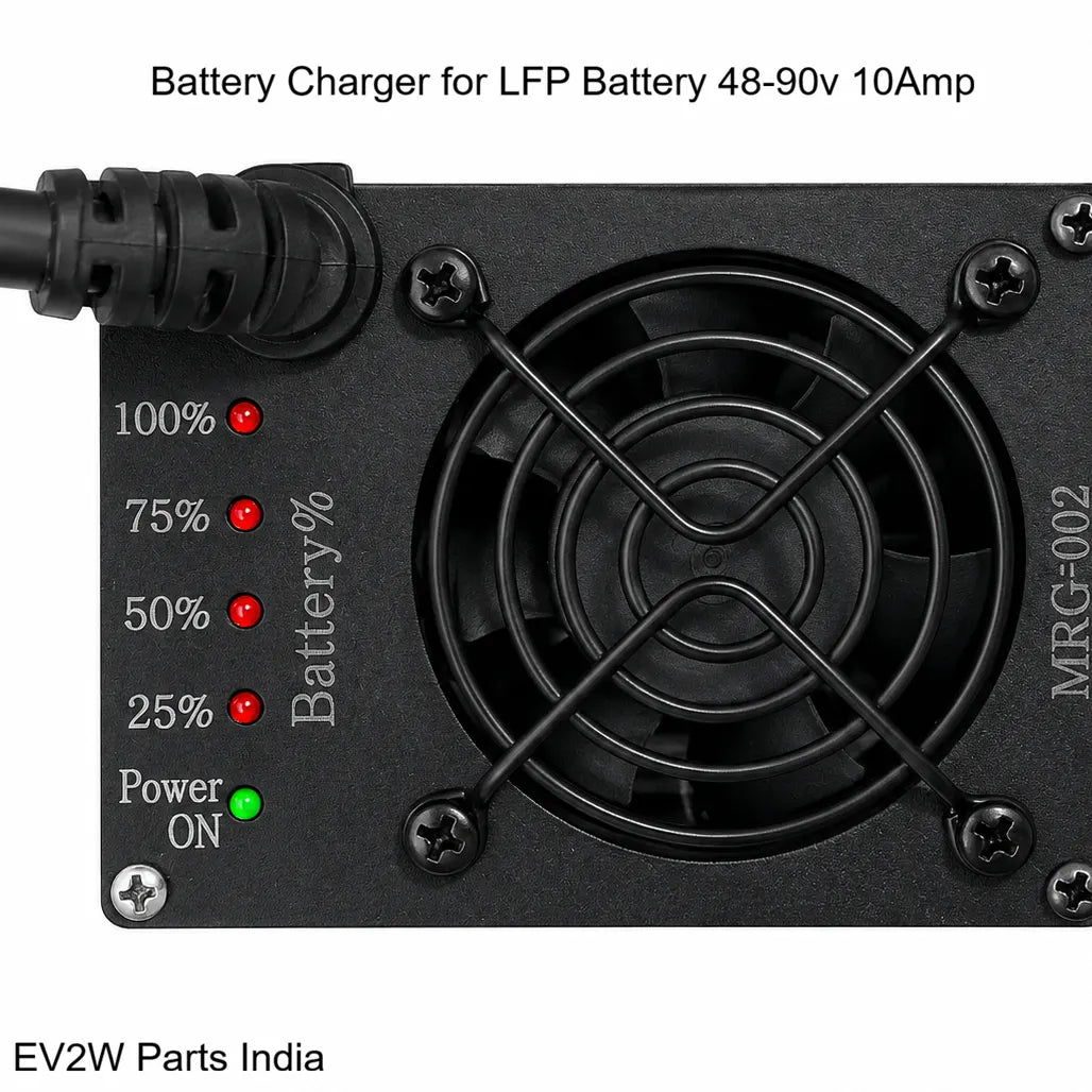 OPG Mobility CAN Lithium Battery Charger 48V–90V 10A | Chogori 6-Pin | F2B F3 F4 F2T F2F