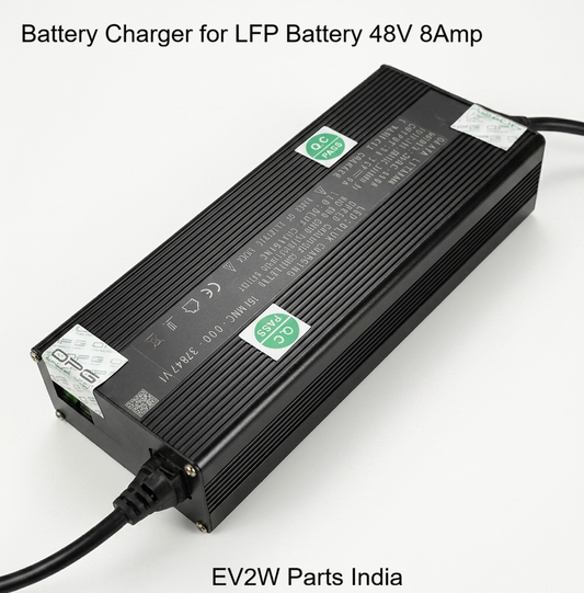 Battery Charger for Okaya Freedum & Classic 48V 8 Amp | Smart EV Charger