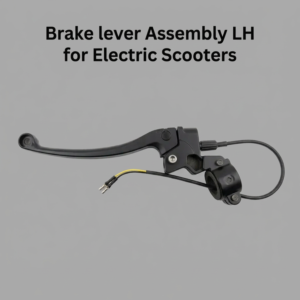 Left-Hand (LH) Heavy-Duty Brake Lever Assembly | Stop-Link Series @ EV2W