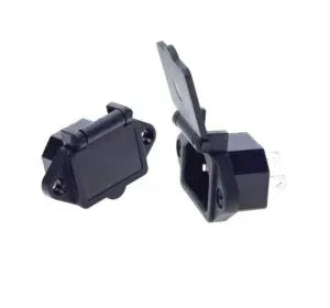 Socket C14 with cover