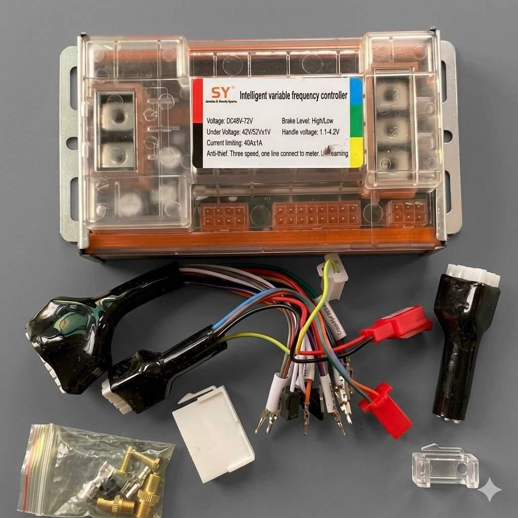 BLDC Motor Controller | 48V–72V 40A | E Scooty Universal