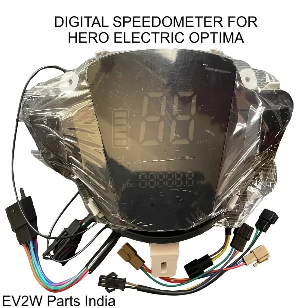 Hero Electric Optima Digital Speedometer LCD Display | Signal-Link Series @ EV2W
