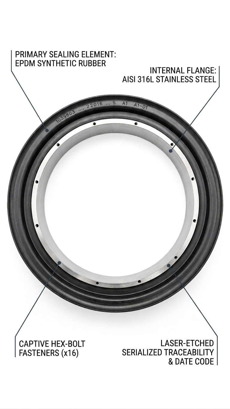 12-Inch Hub Motor Rim with Magnets for Okaya Faast Series