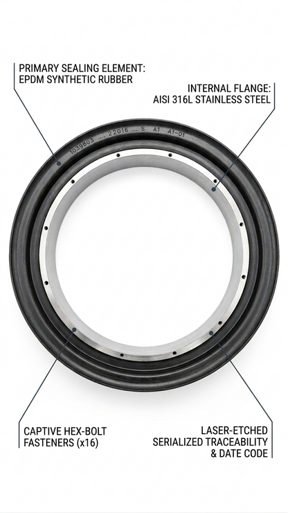 12-Inch Hub Motor Rim with Magnets for Okaya Faast Series