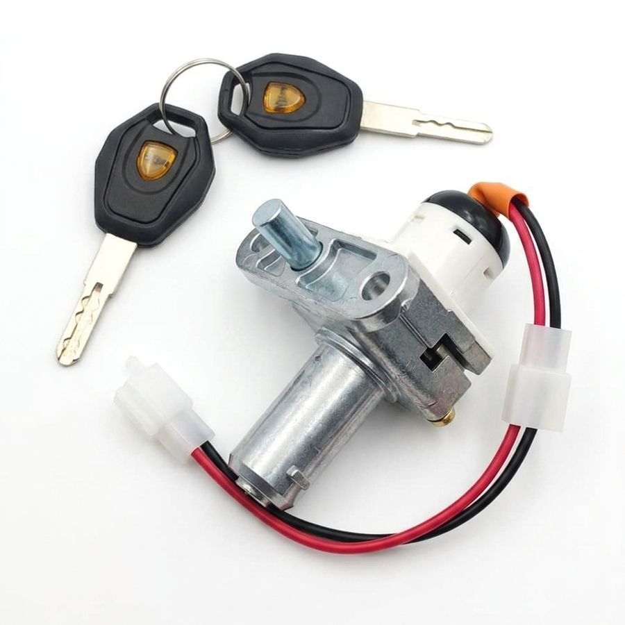 Universal Ignition Lock 17-27mm – EV Scooter Key Switch