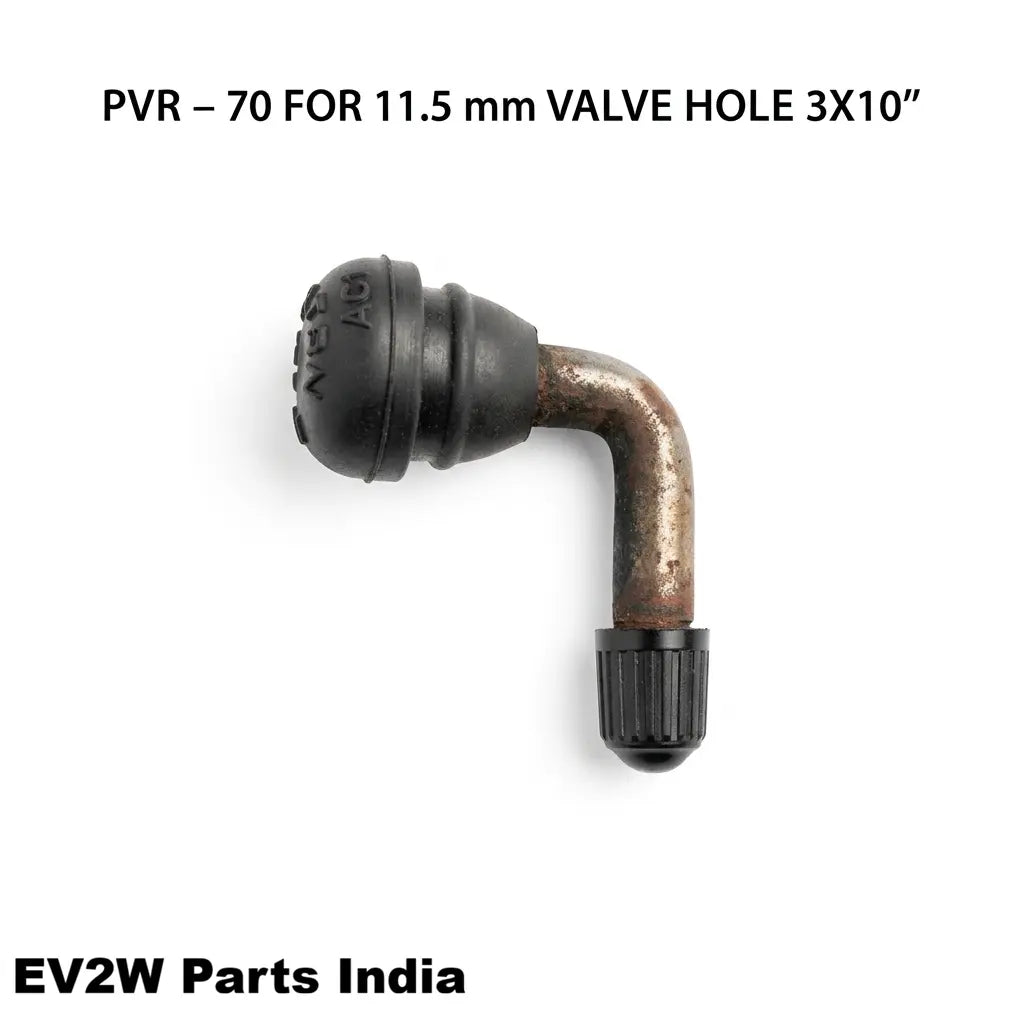 PVR-70 Tubeless Tyre Valve for 11.5mm Rim Hole | Stop-Link Series @ EV2W