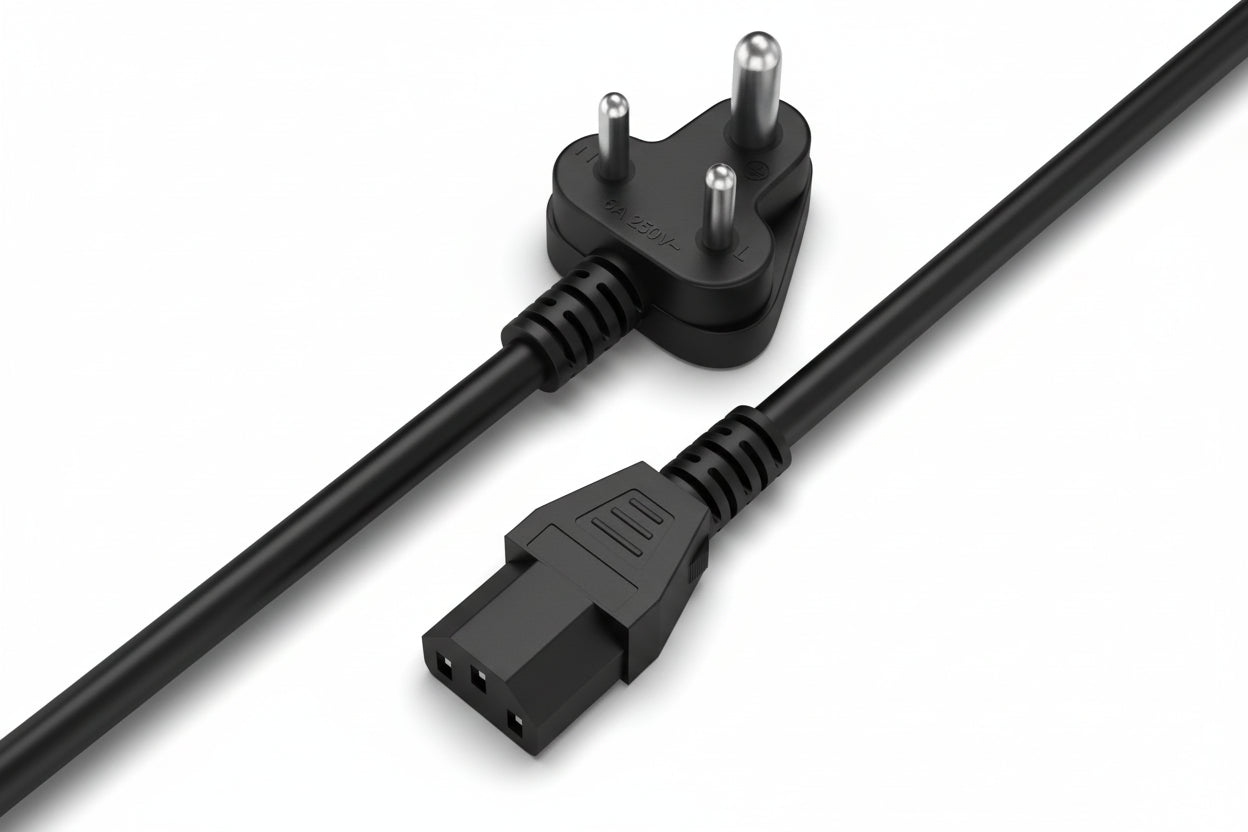 Battery charging cable C13 connector