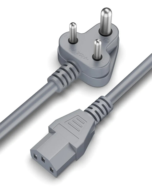 Battery charging cable C13 connector