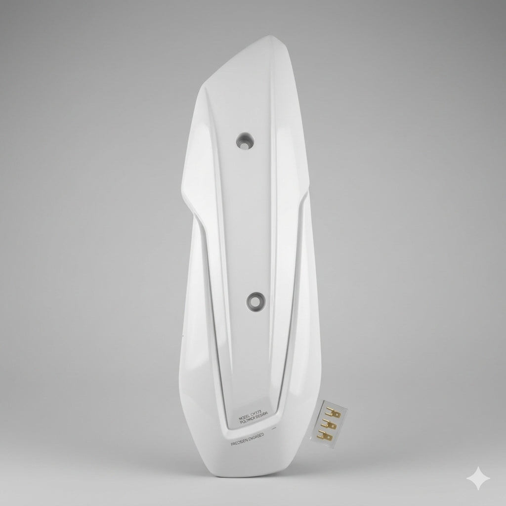 Okaya Faast F2B Swing Arm Cover Set – ILH & OLH White (Left Hand Inner & Outer)