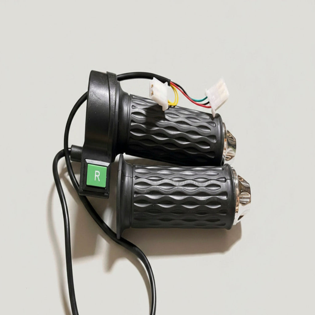 Throttle with reverse button