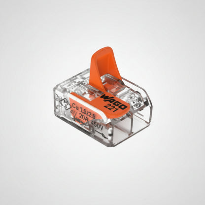 Wago Connector 2 in easy installation