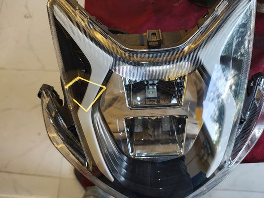 Okaya Faast LED Headlight with DRL | Universal Fit: F2B, F2T, F3, F4 & Motofaast