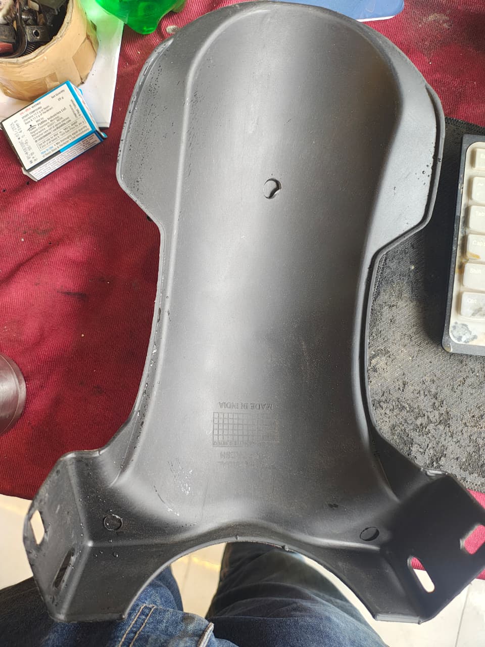 Rear Inner Fender for Okaya EV & Okinawa JOY Electric Scooter | OEM-Grade Mud Guard