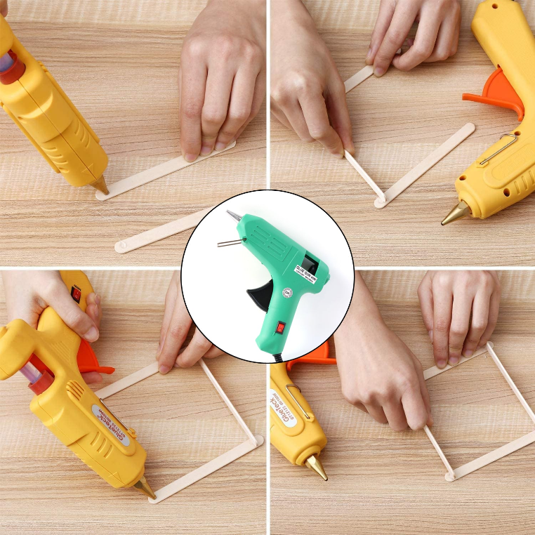 40W Professional Hot Glue Gun Kit with 10x Long Sticks | Thermo-Bond Series @ EV2W
