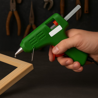 40W Professional Hot Glue Gun Kit with 10x Long Sticks | Thermo-Bond Series @ EV2W